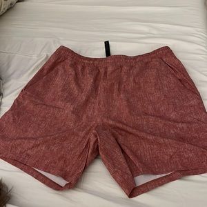 Lululemon 7” inseam XL Linerless shorts